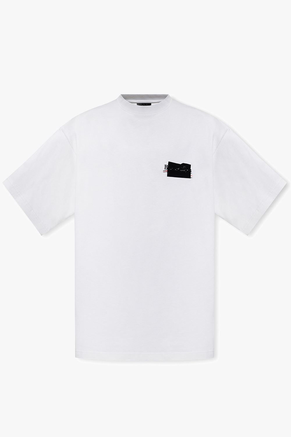 adidas Originals boyfriend fit large logo t-shirt Hate in